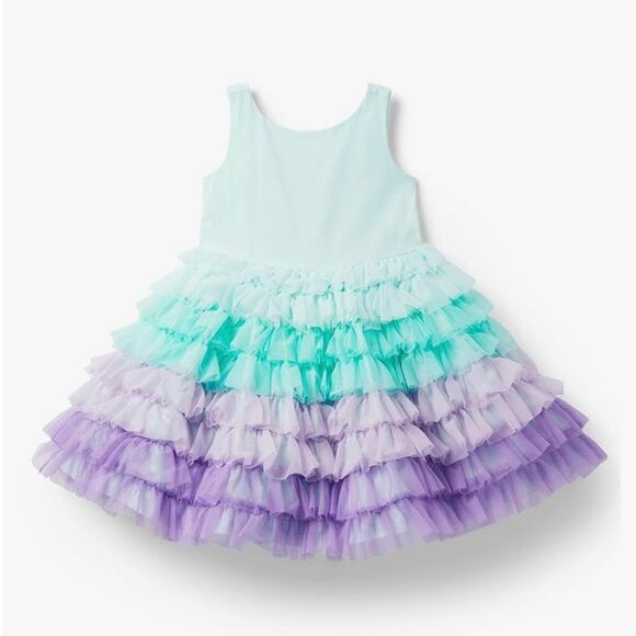 Janie and Jack Disney The Little Mermaid Tulle Dress Sz 18-24 M - Picture 1 of 13